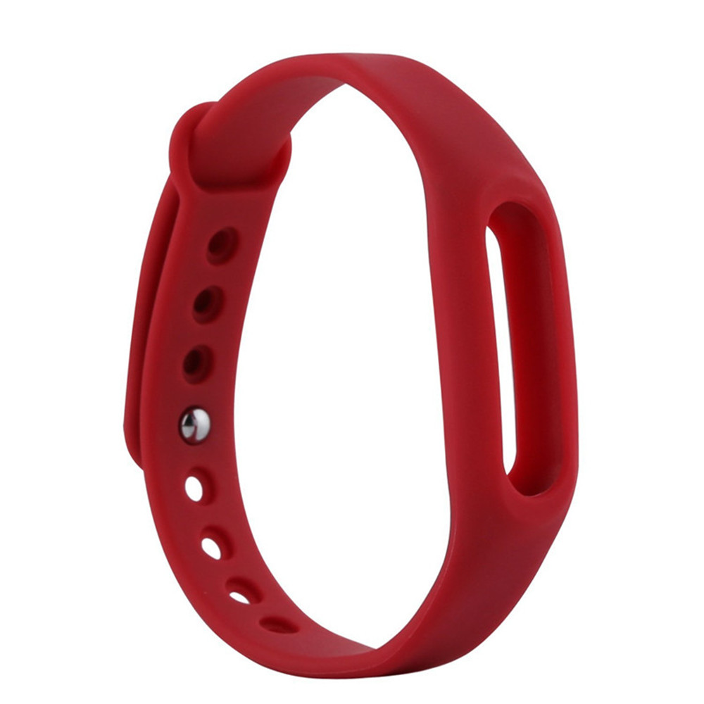 Colorful Silicone Wrist Strap Bracelet 10 Color Replacement watchband for Original 1 Xiaomi Mi band 1 Wristbands